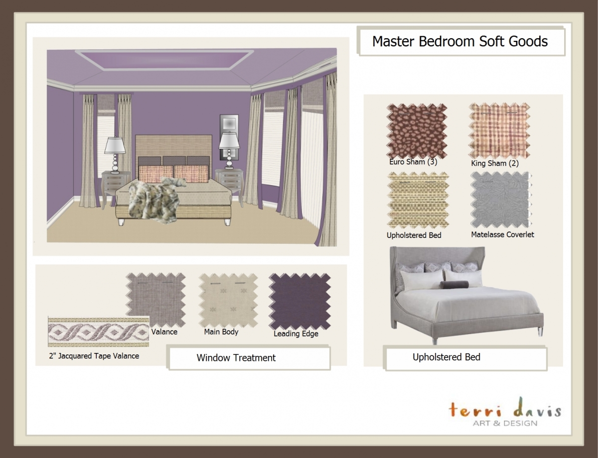 13. Master Bedroom WT and bedding   